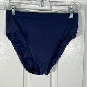 T. H. E. Bathing suit bottoms navy size 10